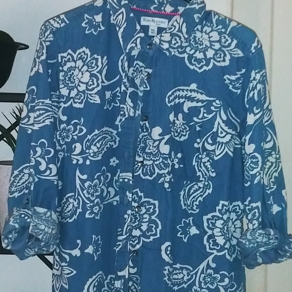 PXL Button Down Blouse